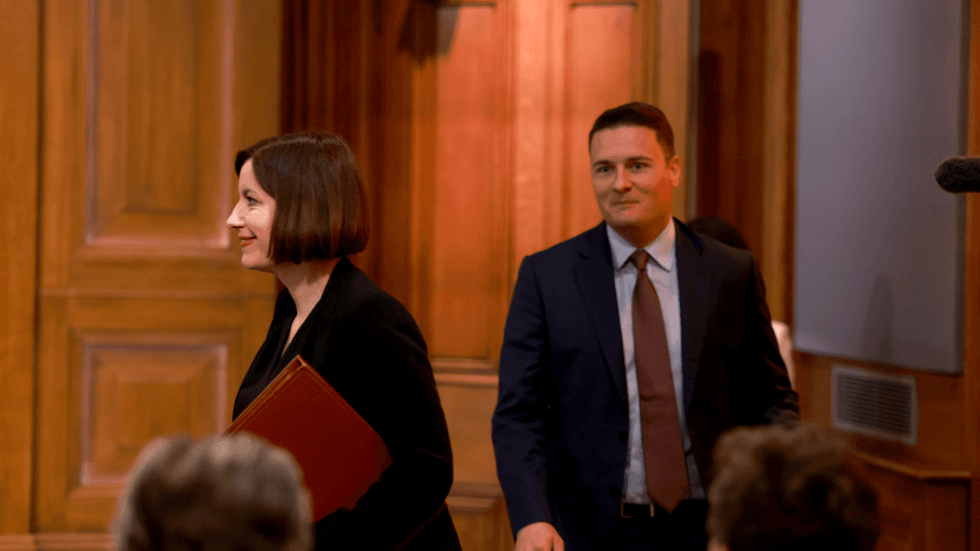 Education Secretary Bridget Phillipson and Health Secretary Wes Streeting