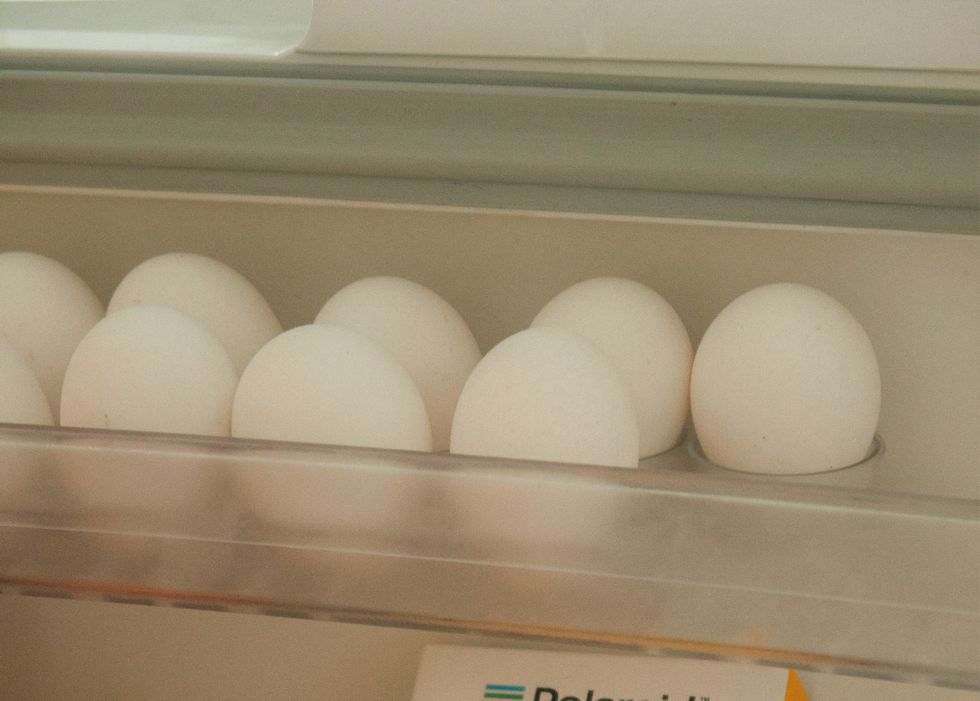 Eggs in the fridge