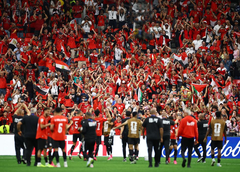 Egypt's FA have made formal complaints over having to play in front of rainbow flags due to their religion
