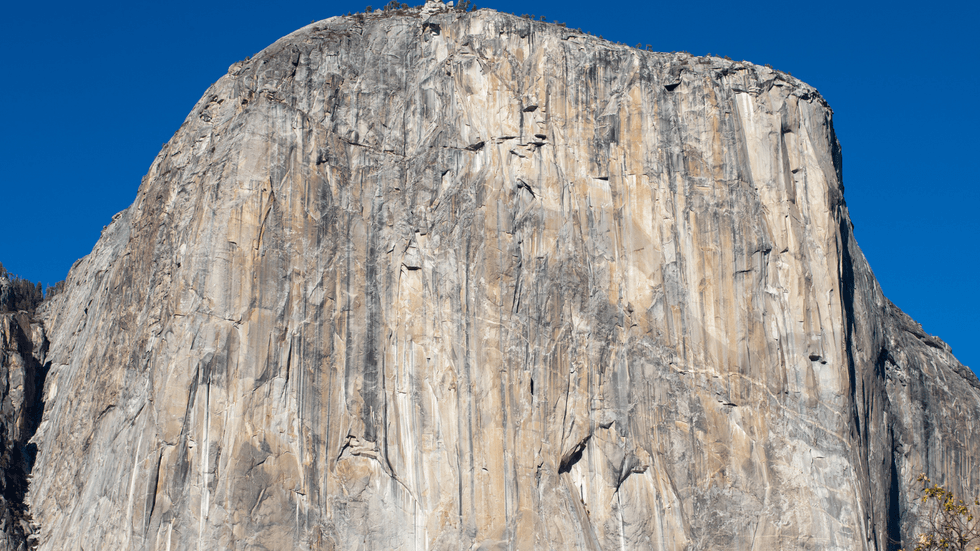 El Capitan rock face