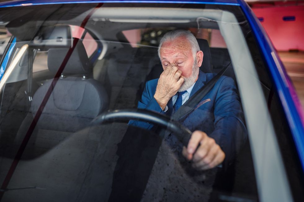 Elderly driver 