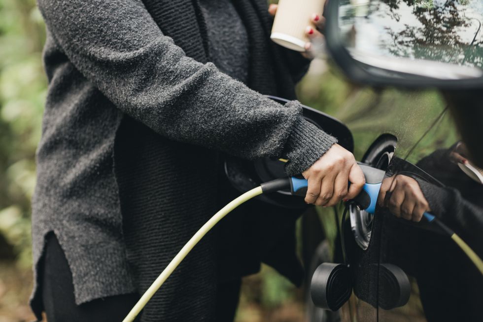 Electric car charging