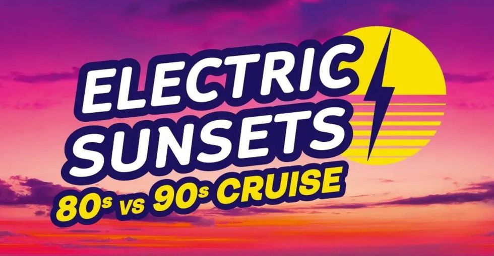 Electric Sunsets 80s vs 90s Cruise