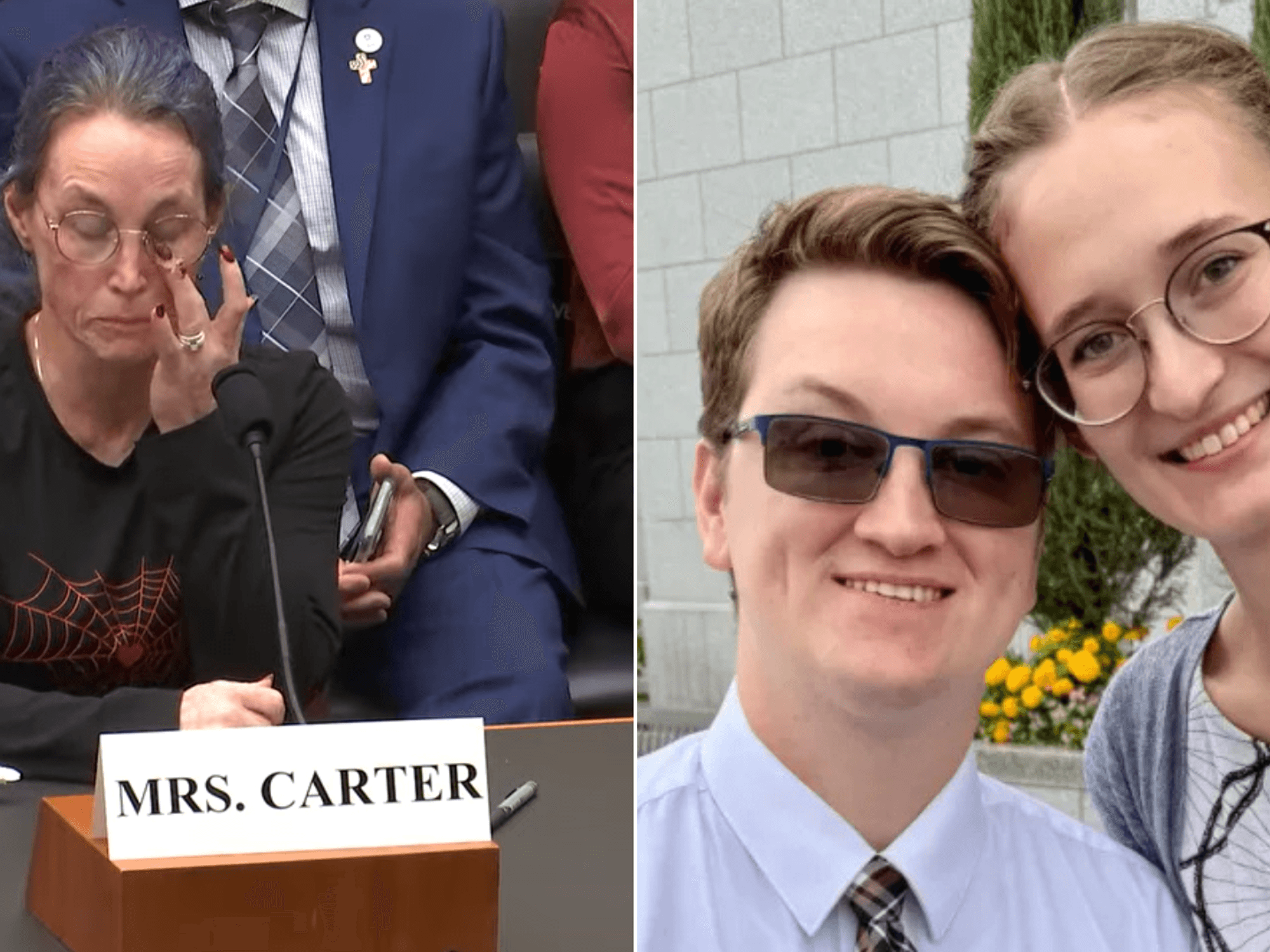 Elizabeth Carter at House Judiciary GOP, William Micah Carter and Jennifer Lynn Lower