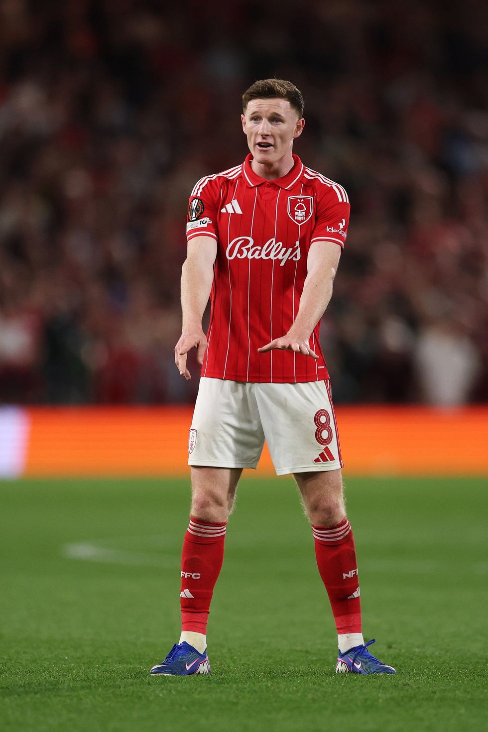 Elliot Anderson was let off the hook in Nottingham Forest's Europa League win over Aston Villa