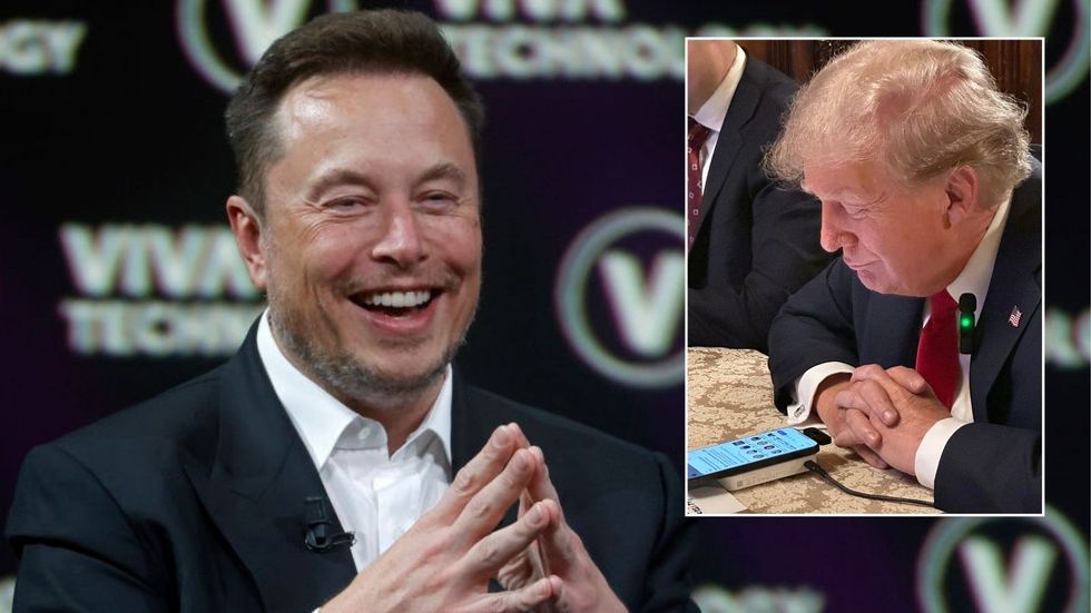 Elon Musk and Donald Trump