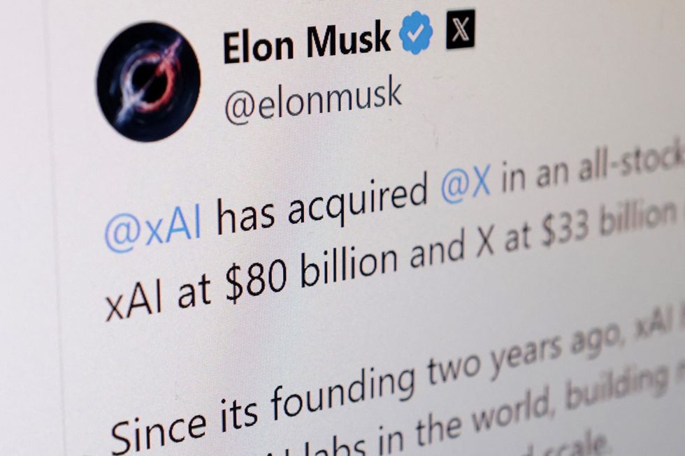 Elon Musk confirmed the merger on X