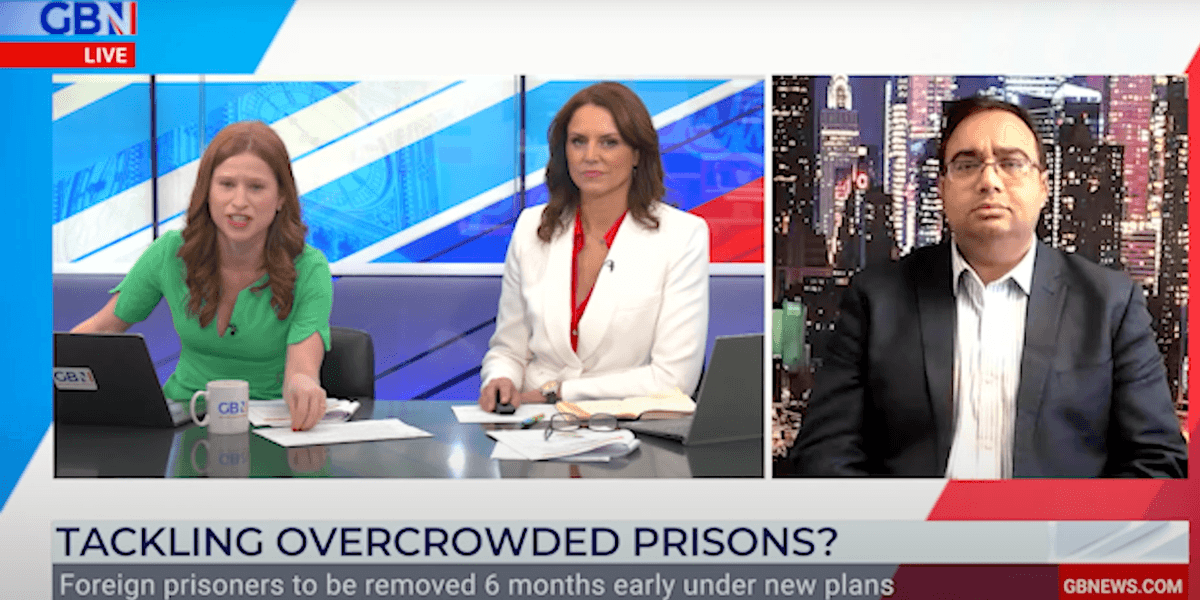Emily Carver in fierce clash on live TV: ‘Nonsense – taxpayers don’t want their cash spent on foreign criminals’