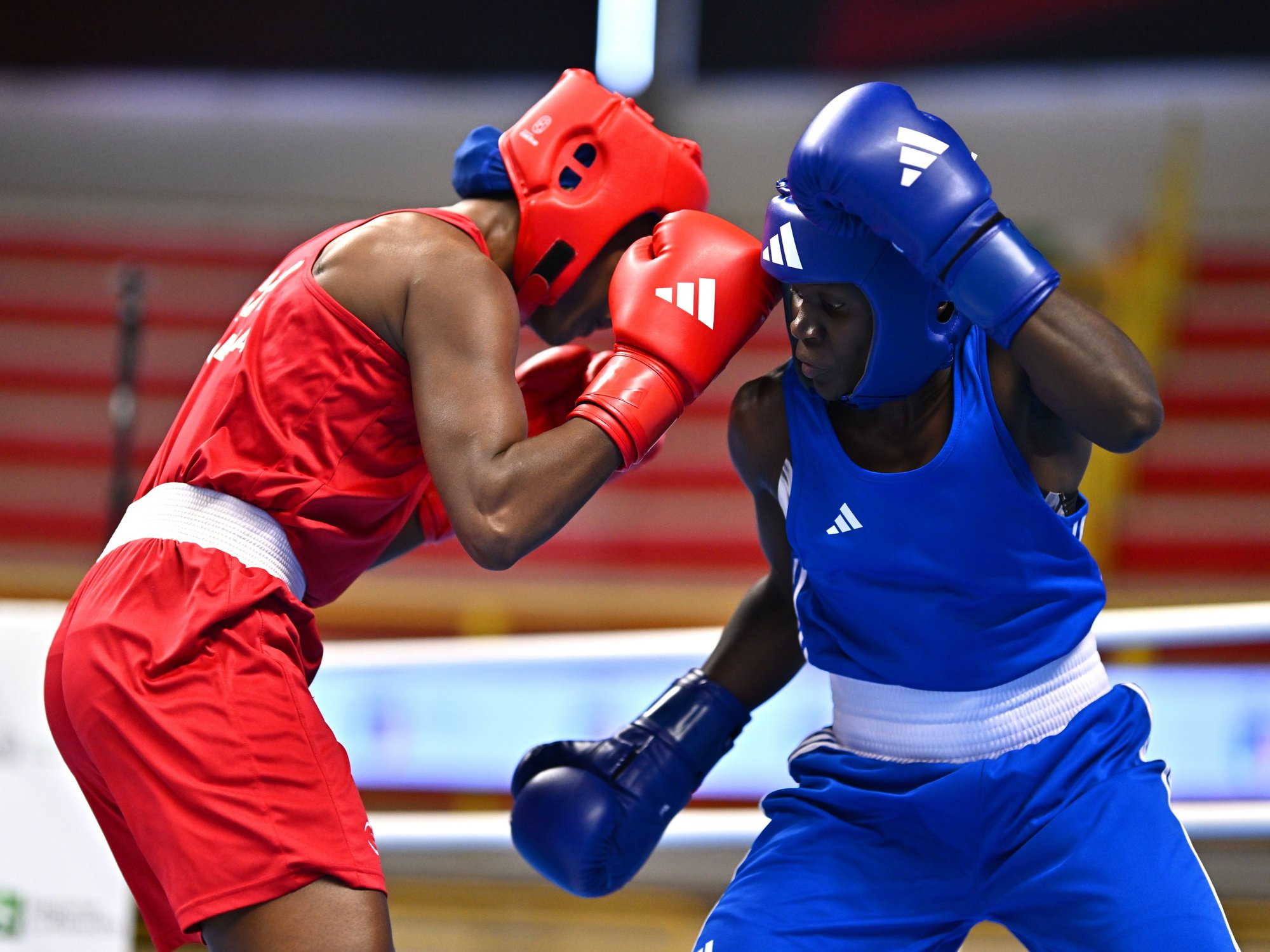 Emily Nakalema in action at the Commonwealth Games
