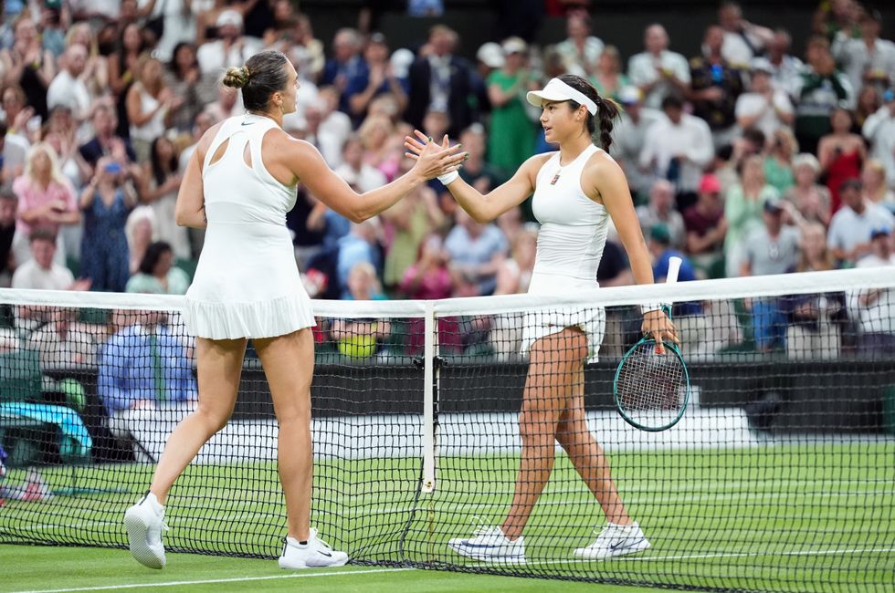 Emma Raducanu Aryna Sabalenka
