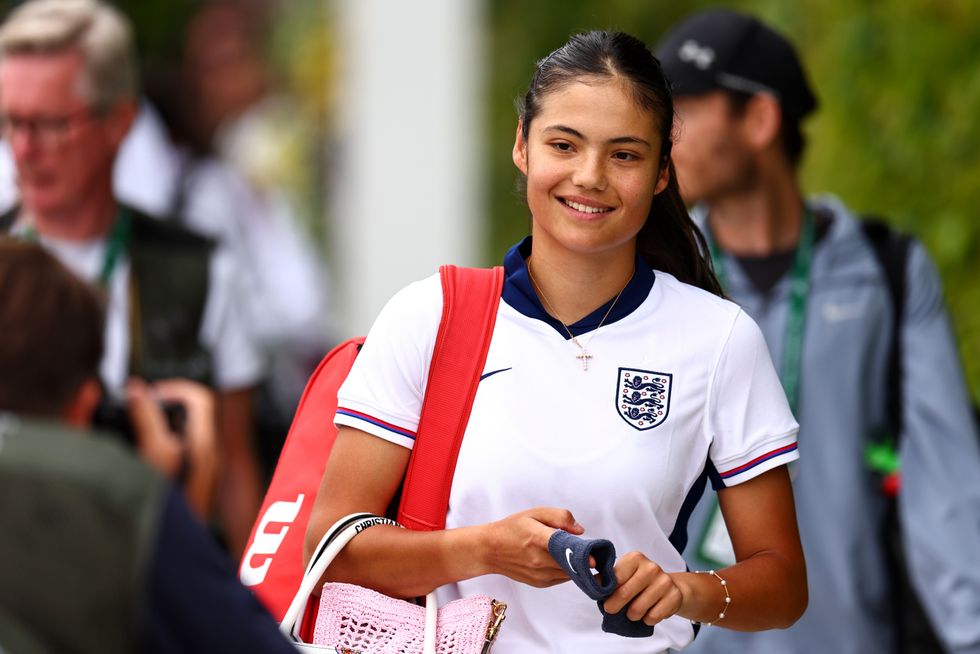 Emma Raducanu complained of stiffness in her wrist