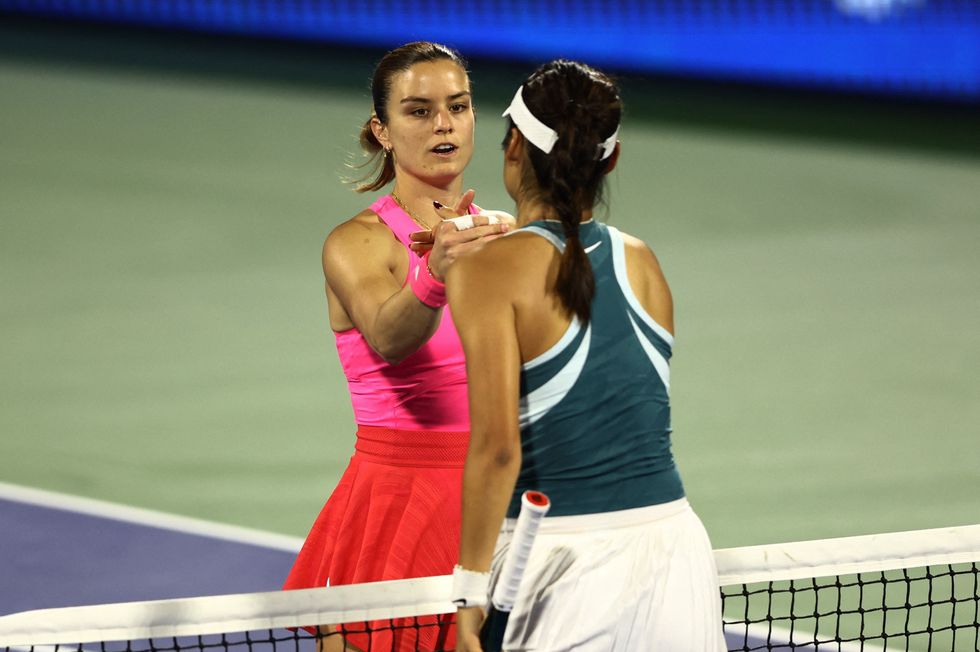 Emma Raducanu is through to the second round in Dubai