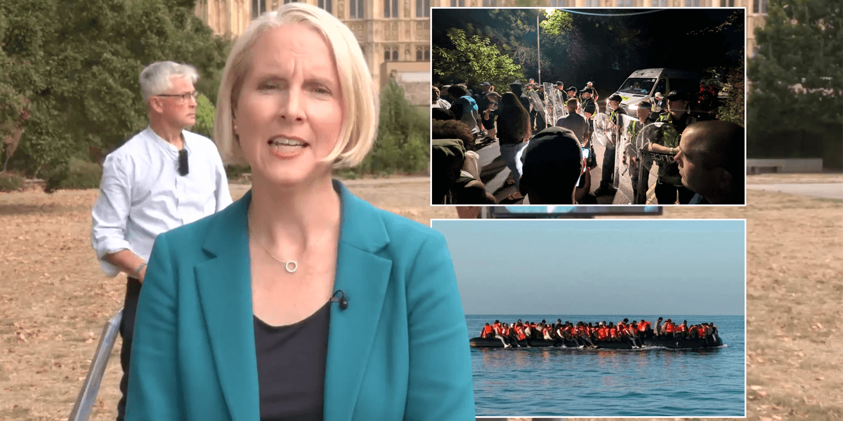 Labour minister declaress Portsmouth mega dinghy protests ‘crossed a line’ after record-breaking Channel crossing