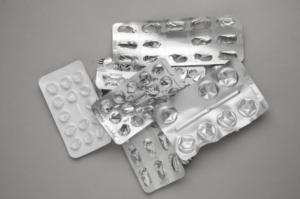 EMPTY DRUG PACKAGING