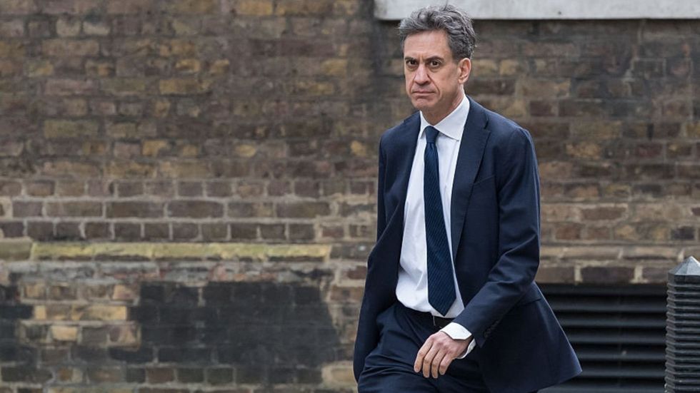 Energy Secretary Ed Miliband