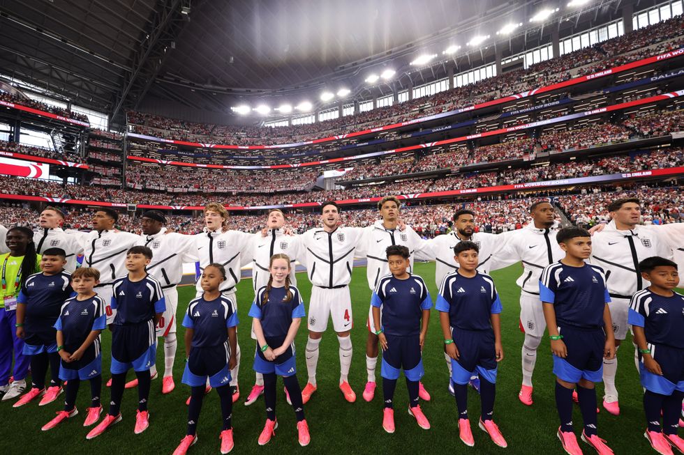 England football team
