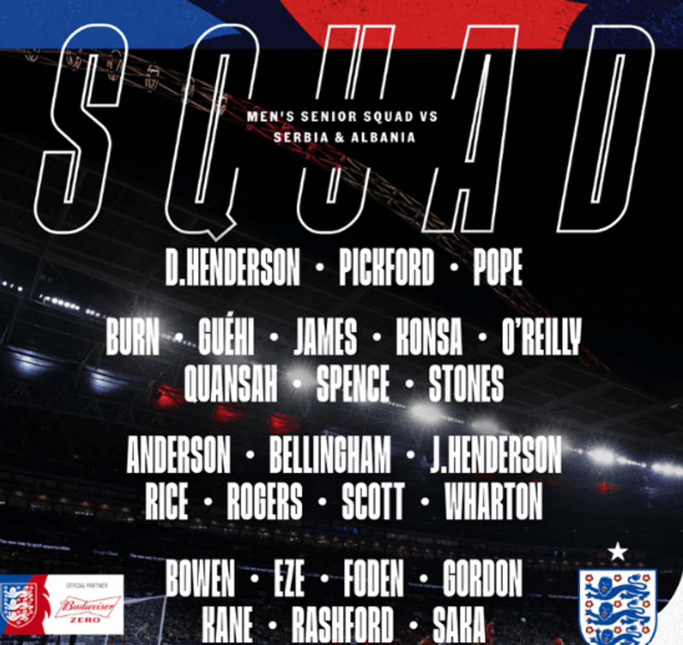 England Team