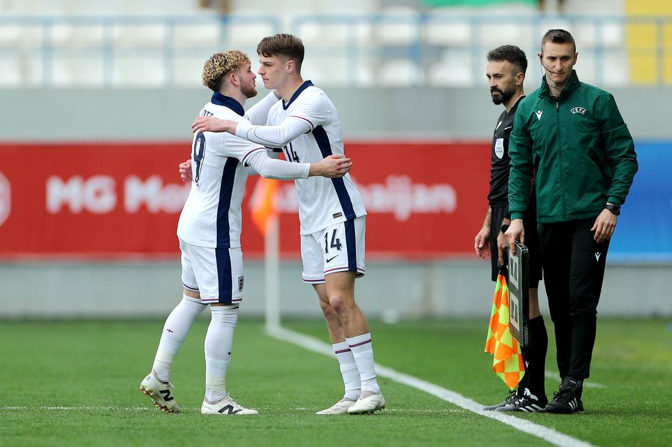 England under21s