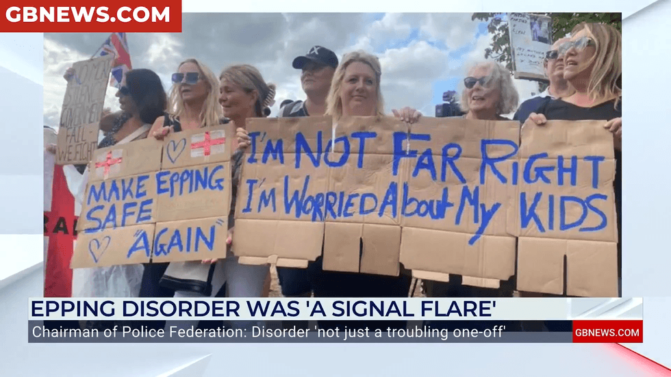 Epping protesters