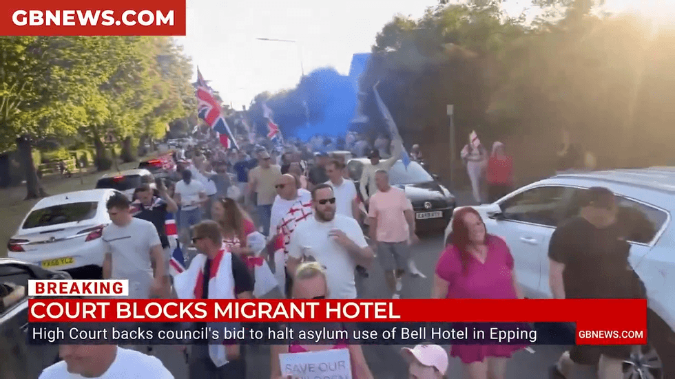 Epping protests
