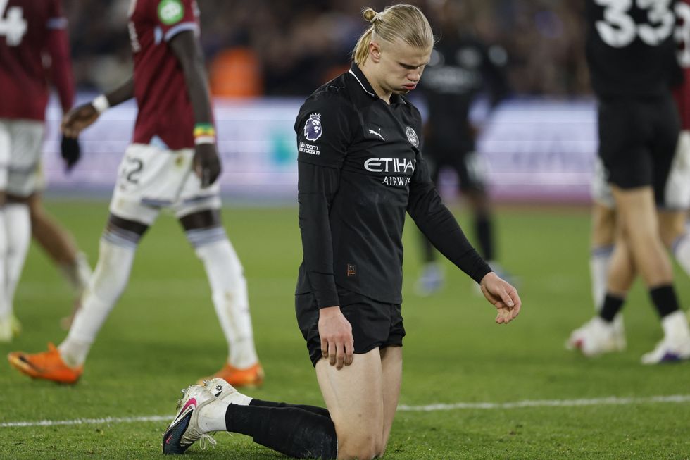 Erling Haaland has found himself desperately out of form at the worst time