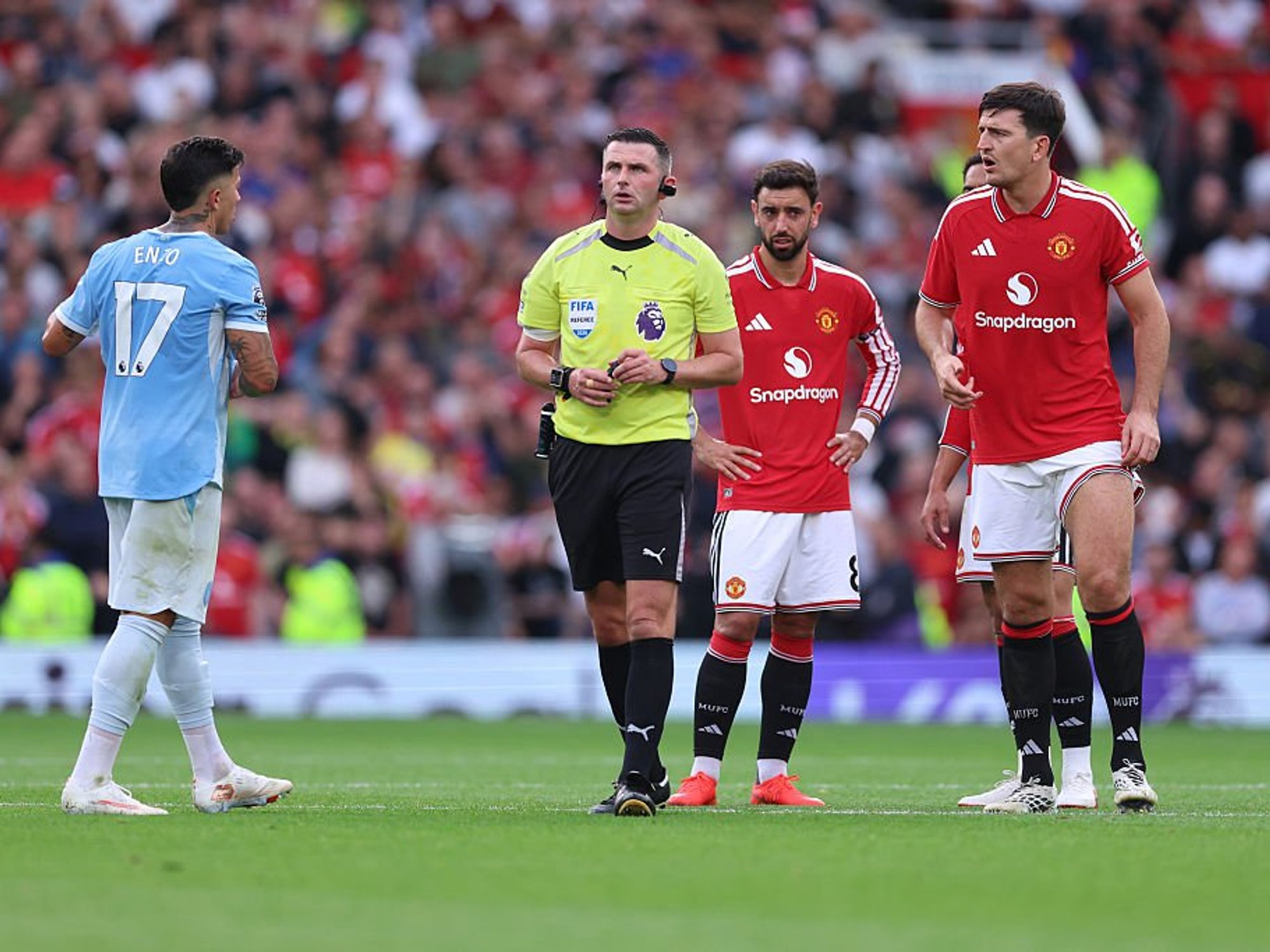 Erling Haaland's winning goal has been deemed an 'error of judgement' by Pro Ref