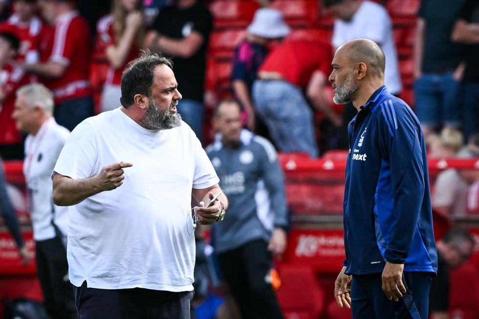 Evangelos Marinakis and Nuno Espirito Santo