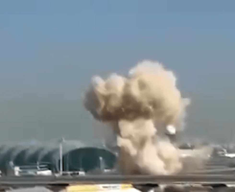 Explosion at Dubai International Airport