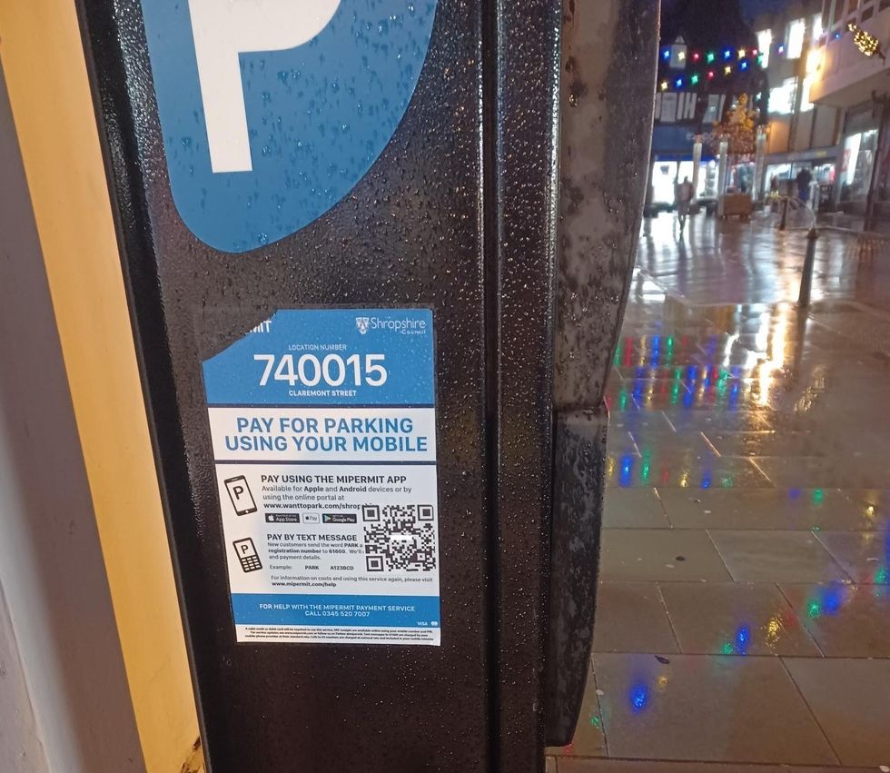 Fake QR code