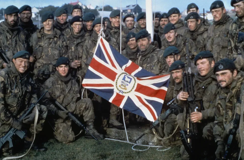 Falklands soldiers