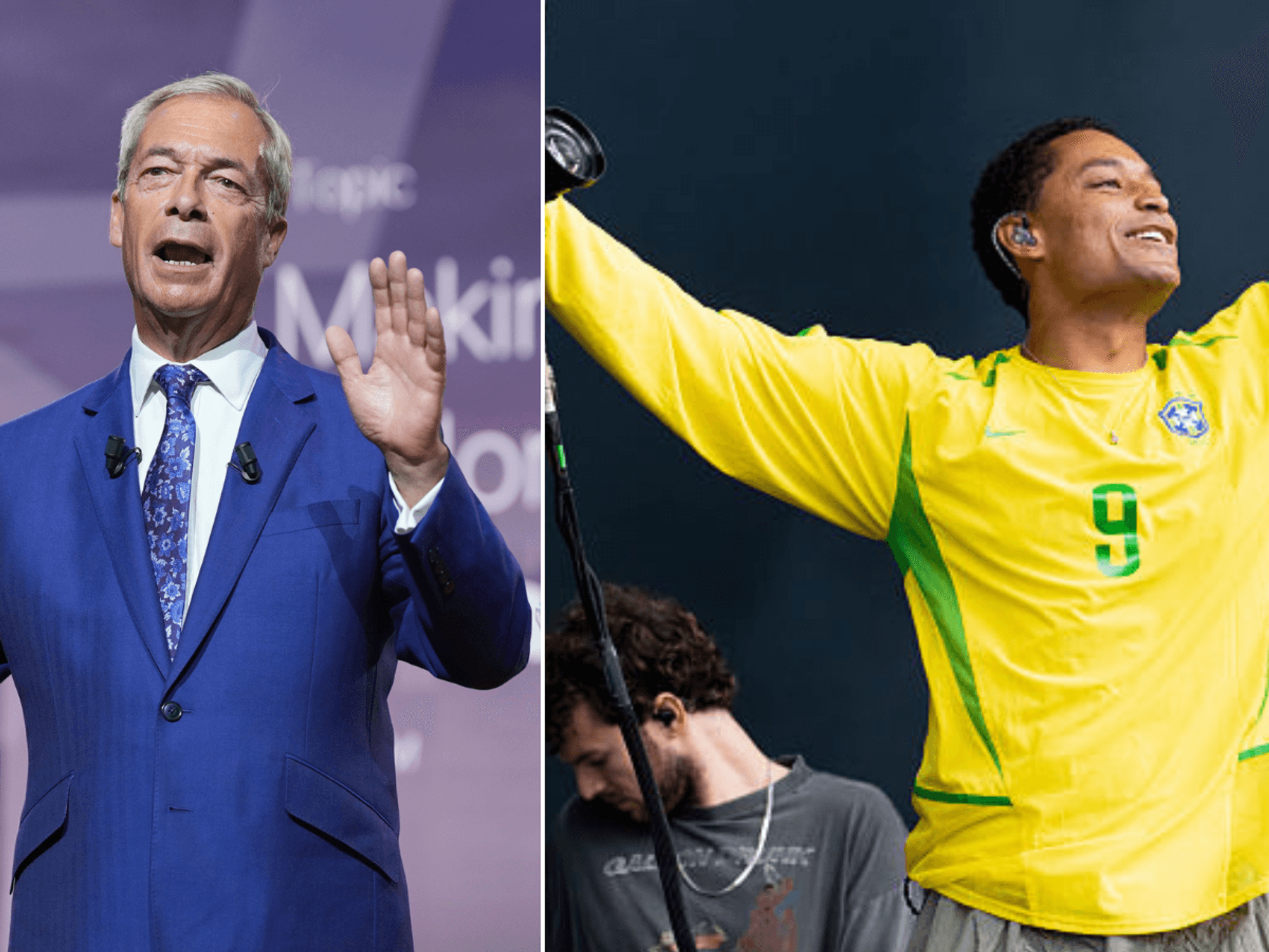 Farage, Loyle Carner