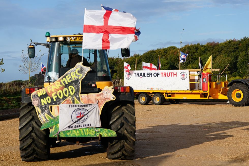 Farmer protest