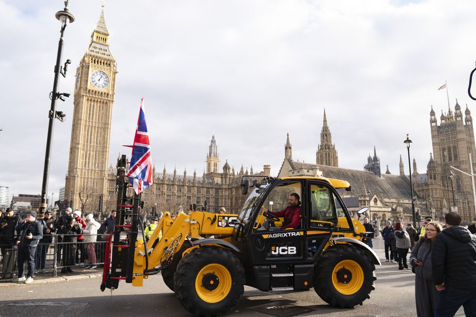 Farmer protest