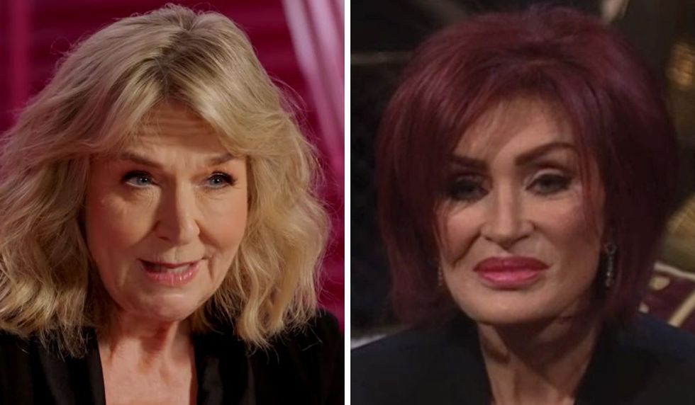 Fern Britton and Sharon Osbourne