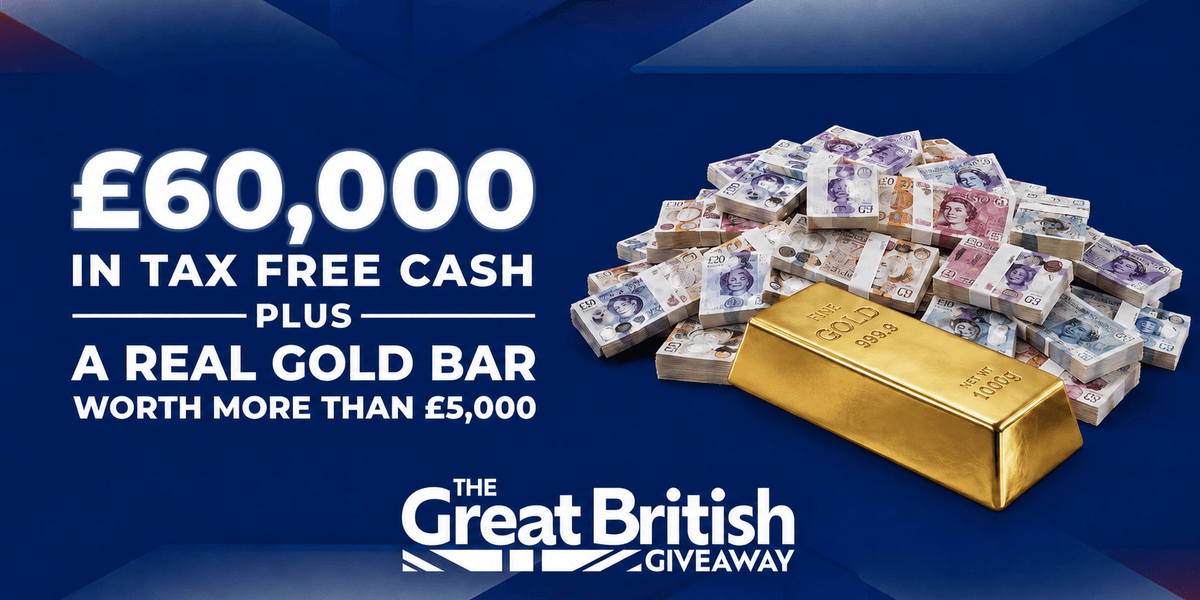 Final hours: Don’t miss your chance to enter The Great British Giveaway