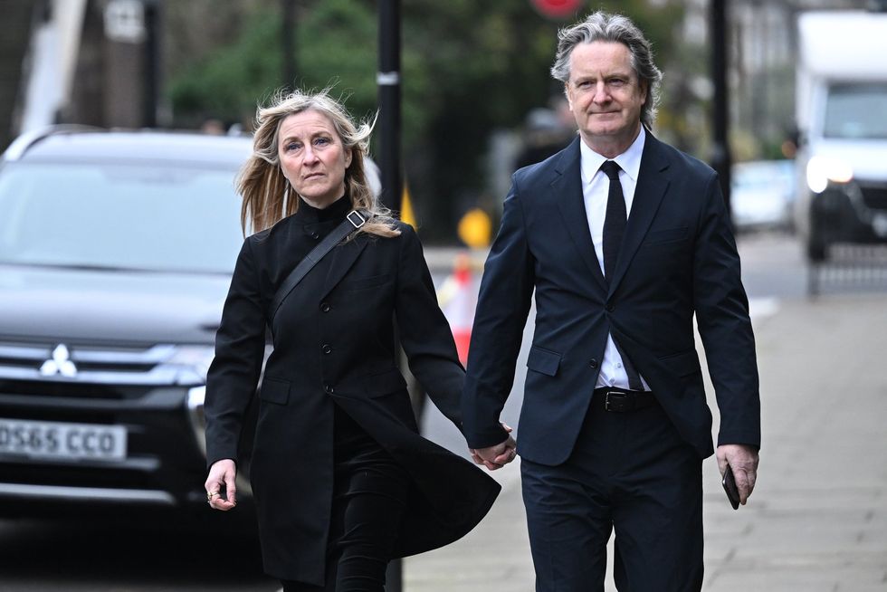 Fiona Phillips and Martin Frizell