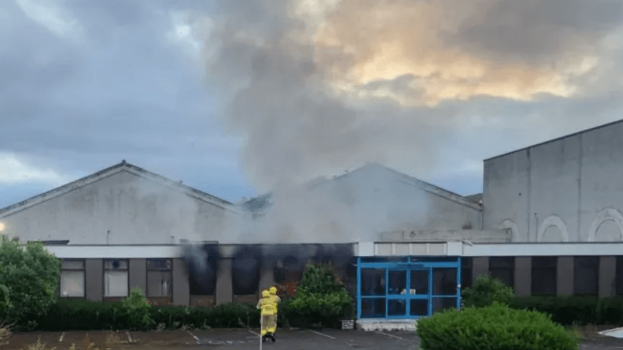 Fire at factory