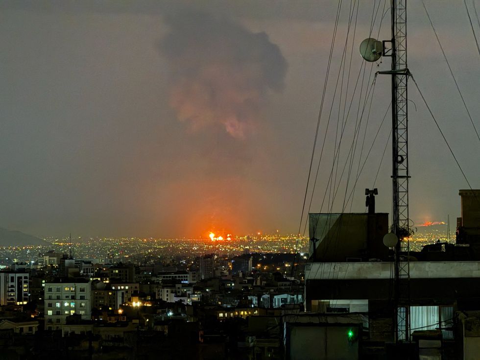 Fire Tehran