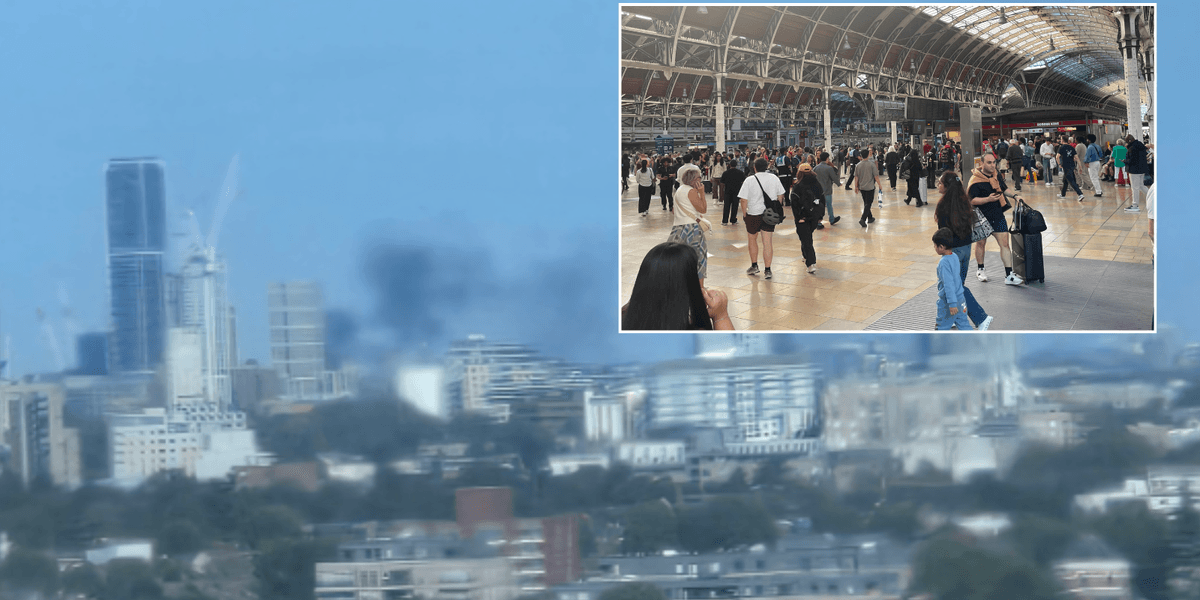 Fire near London station causes 'major disruption' for travellers as key train lines suspended