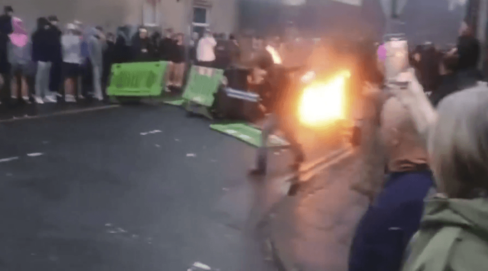 Fires roke out in Ballymena\u200b