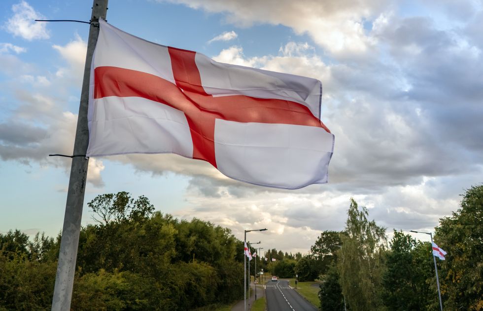 Flags in Yorkshire