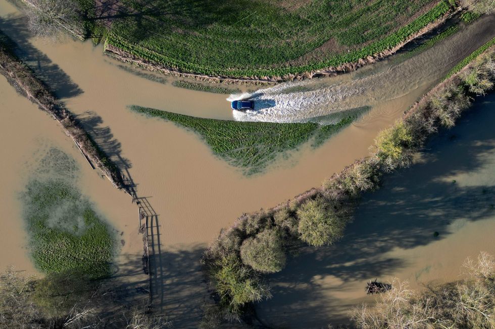 Flooding in Walton