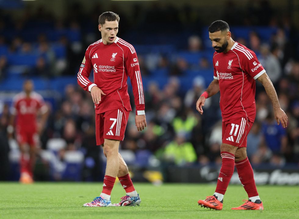 Florian Wirtz Mo Salah