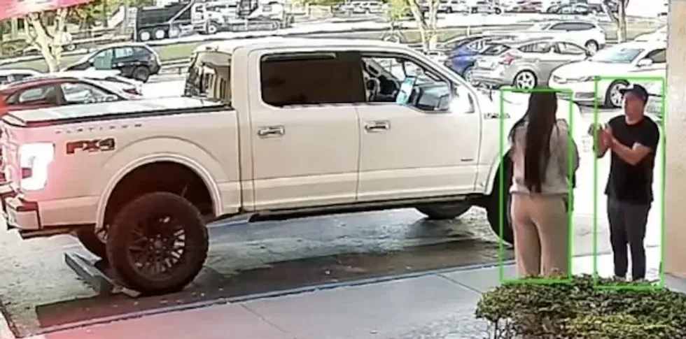Florida kidnapping CCTV
