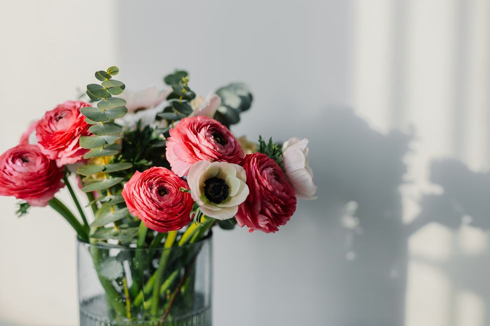 flowers in vase