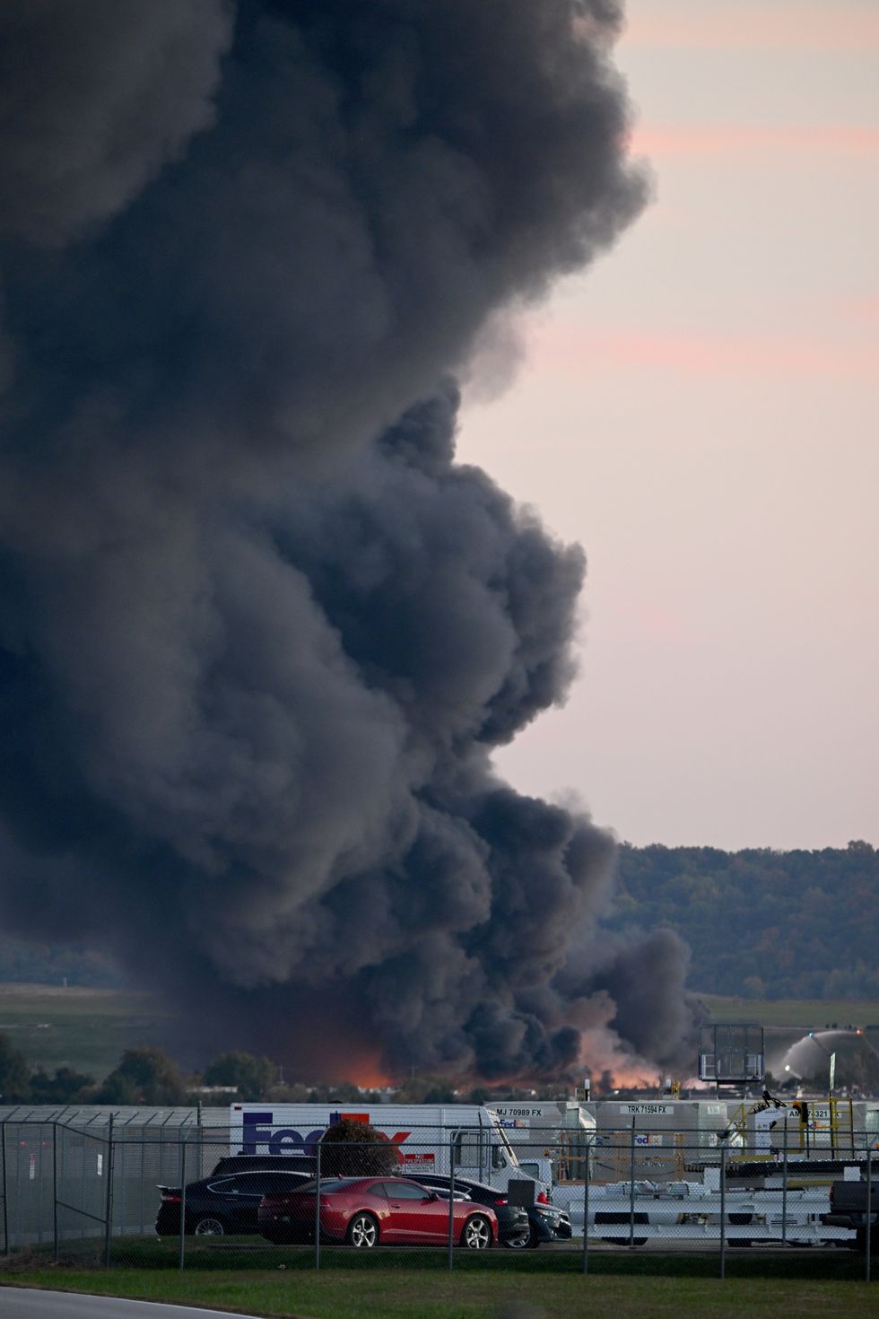 Footage of the incident