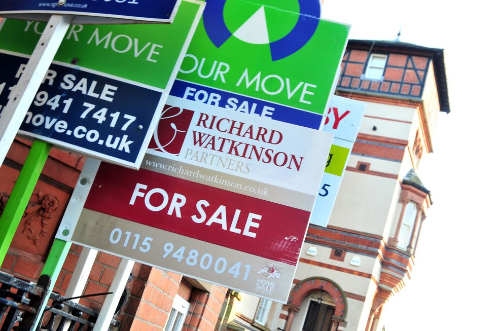 For sale signs