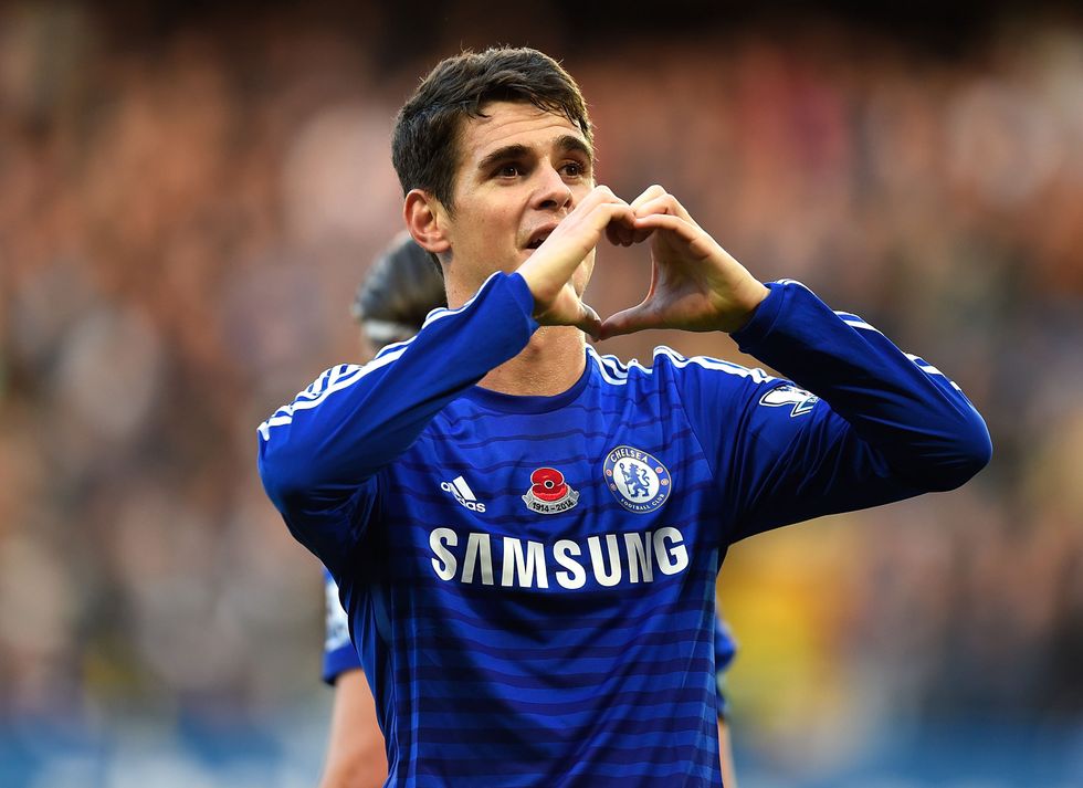 Former Chelsea and Brazil icon Oscar