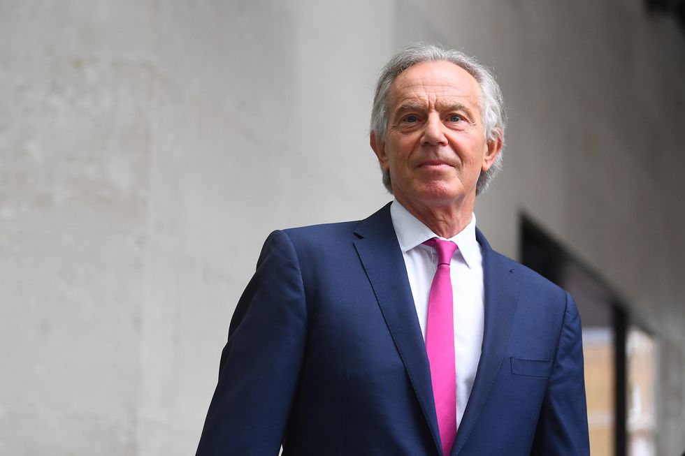 Former prime minister Tony Blair