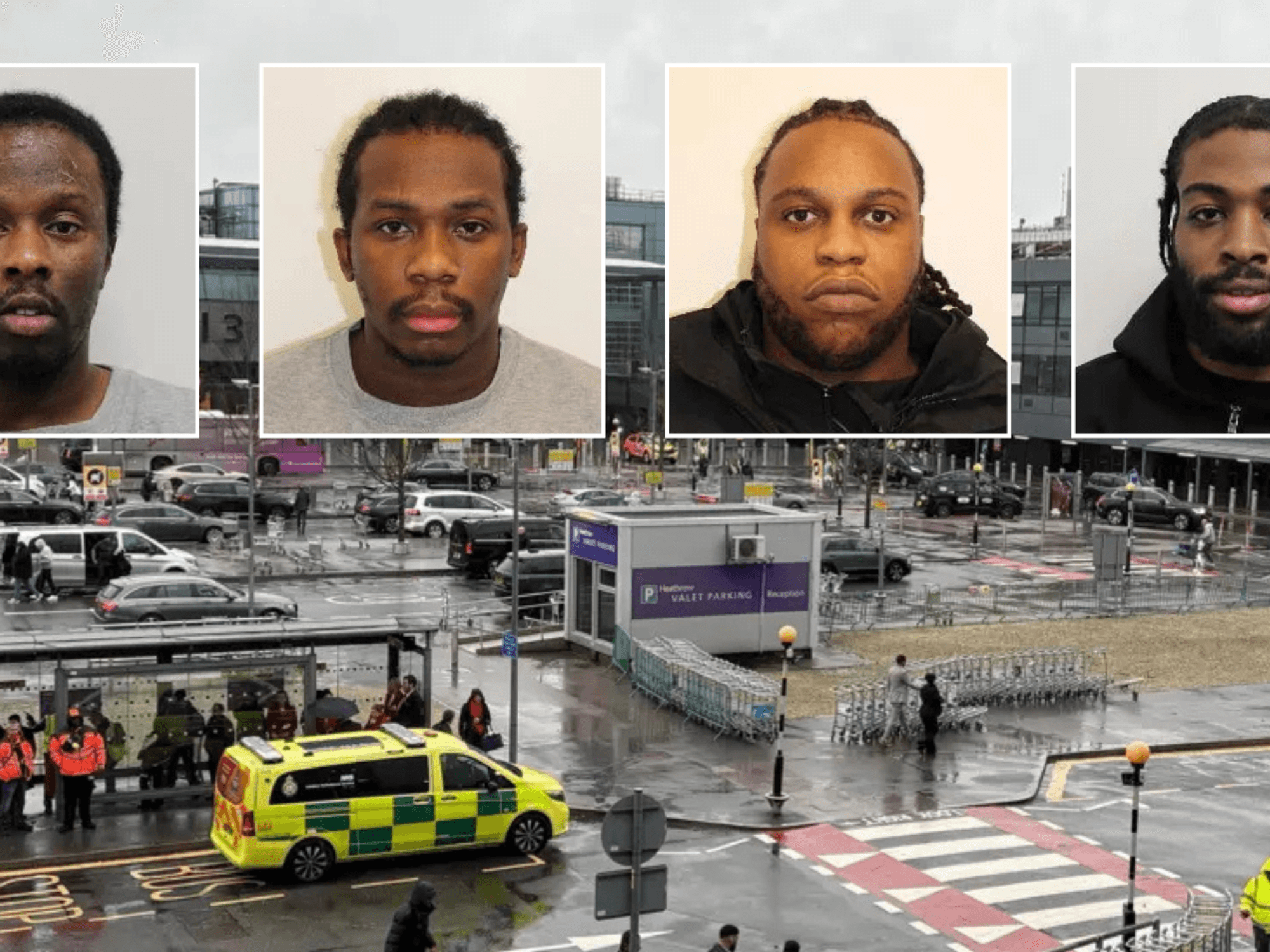 Four men jailed for Heathrow gas attack